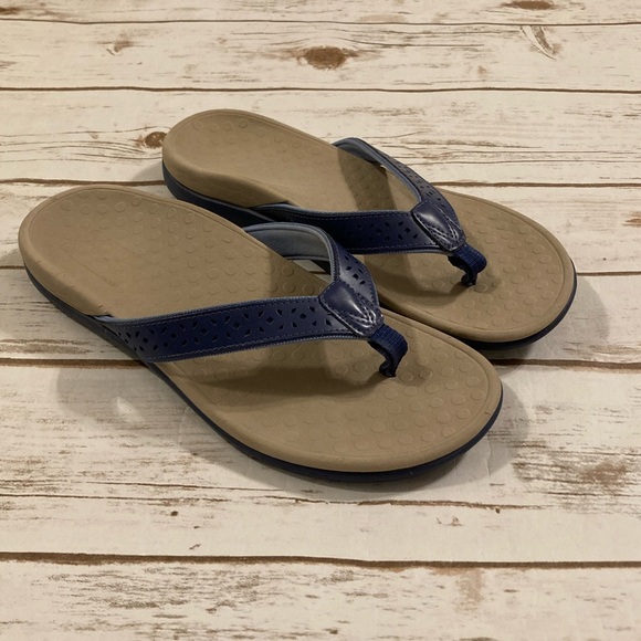 Vionic Casandra Women's Orthotic Sandal - Tide Indigo Size 9 - Picture 1 of 10